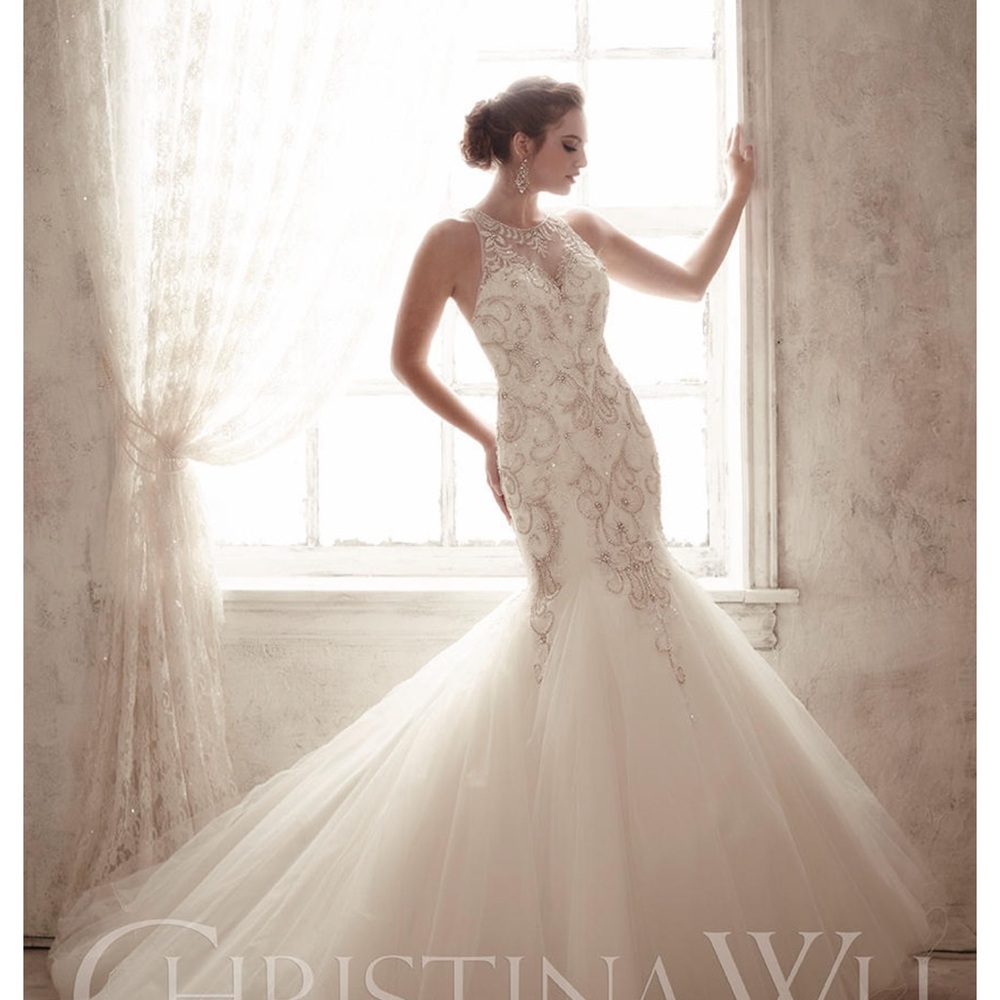 Christina Wu wedding dress size 4.